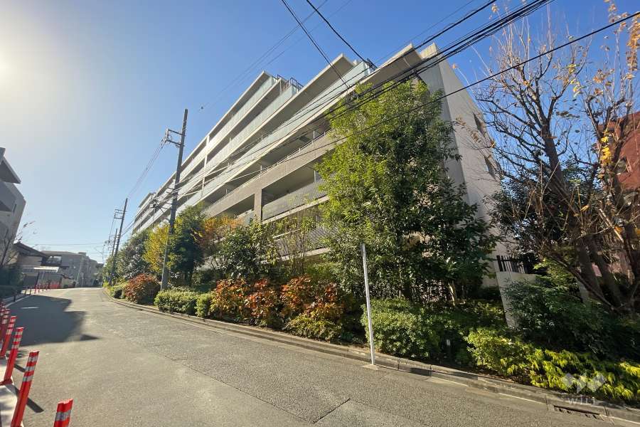 サンクタス宮崎台の外観（北東側から）