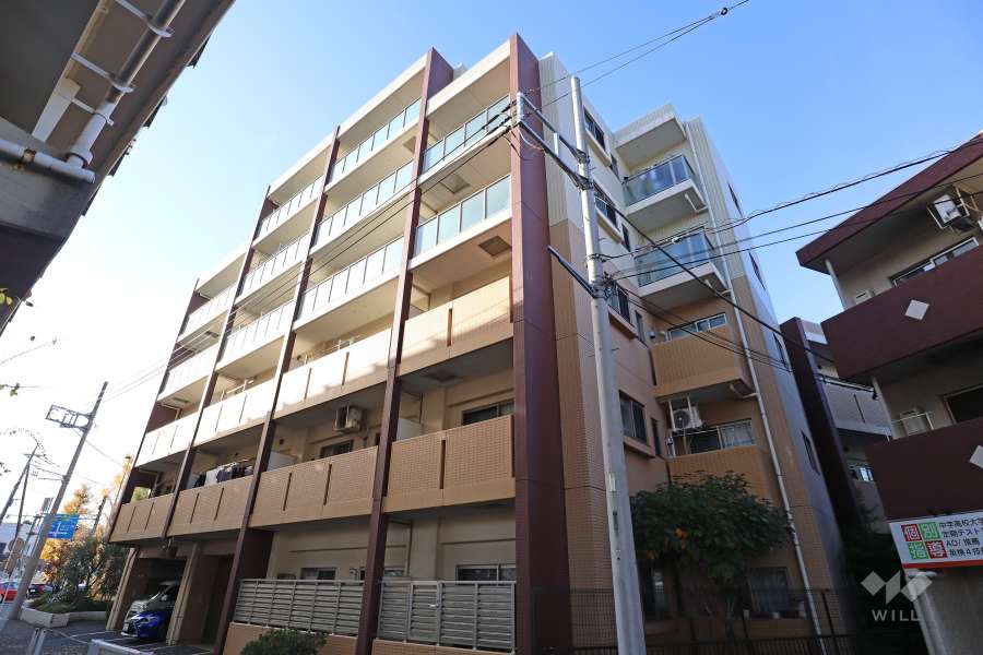 エクセレントスクエア宮崎台１番館の外観（南東側から）