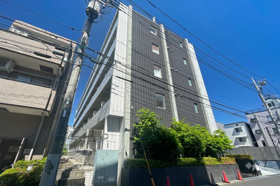 ステージグランデ宮崎台の外観（南東側から）