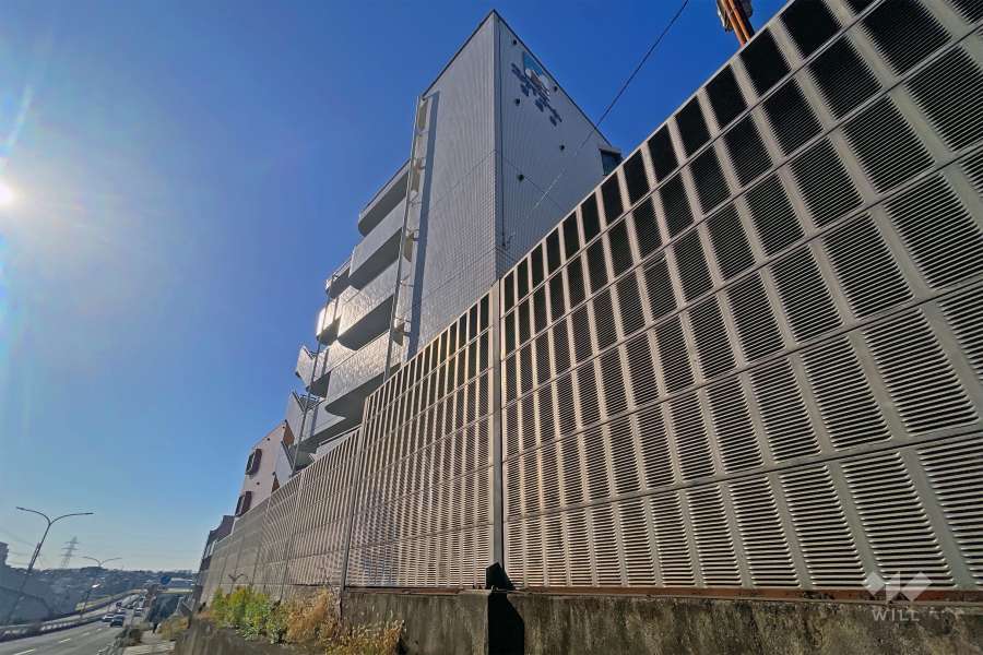 スカイコート宮崎台の外観（北西側から）