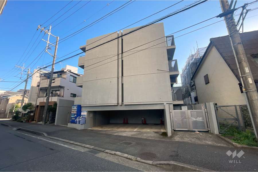 プレール宮崎台の外観（南西側から）