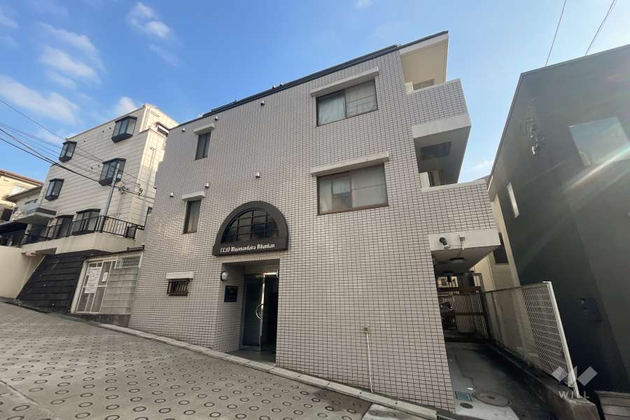 クリオ宮前平弐番館の外観（北西側から）