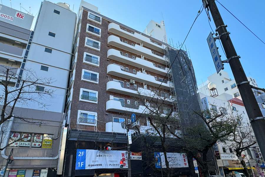 鷺沼ハイムの外観（北東側から）