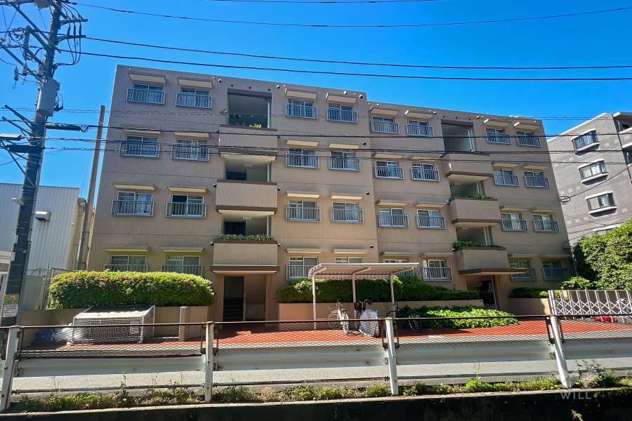 カルム宮崎台の外観（北東側から）