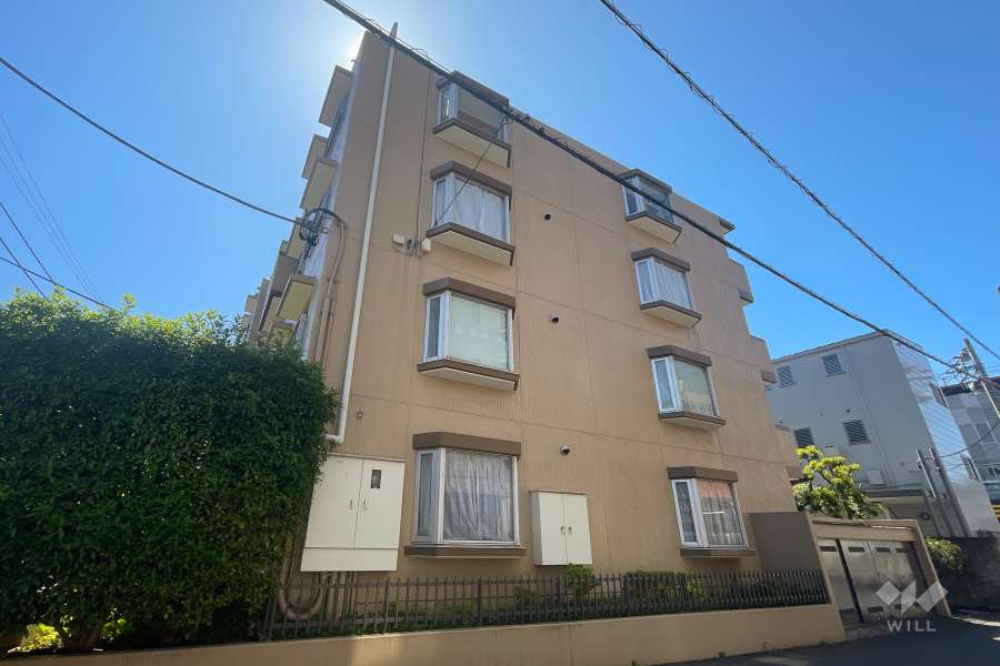 カルム宮崎台の外観（北西側から）