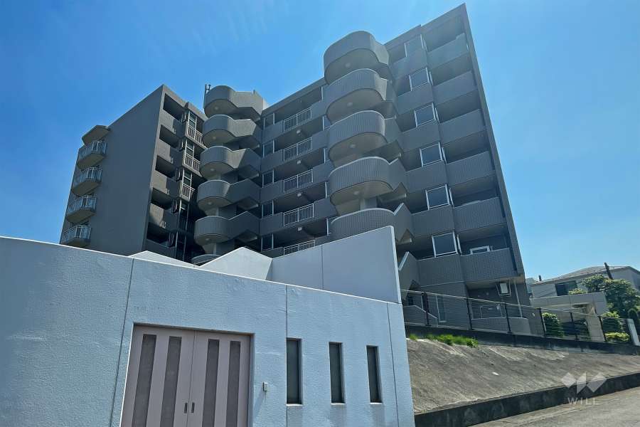 パークヒルズ鷺沼の外観（北西側から）