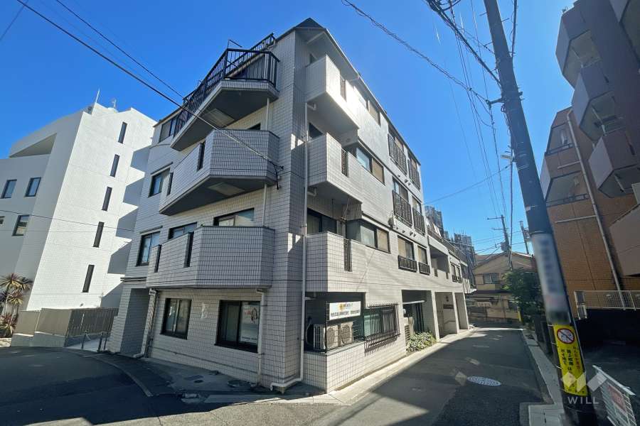 コスモ宮崎台の外観（西側から）