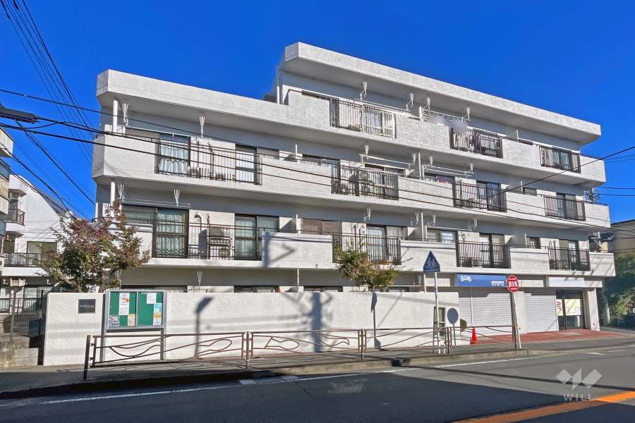 ヒルトップ鷺沼の外観（南西側から）