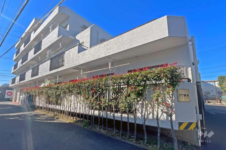 ヒルトップ鷺沼の外観（北東側から）