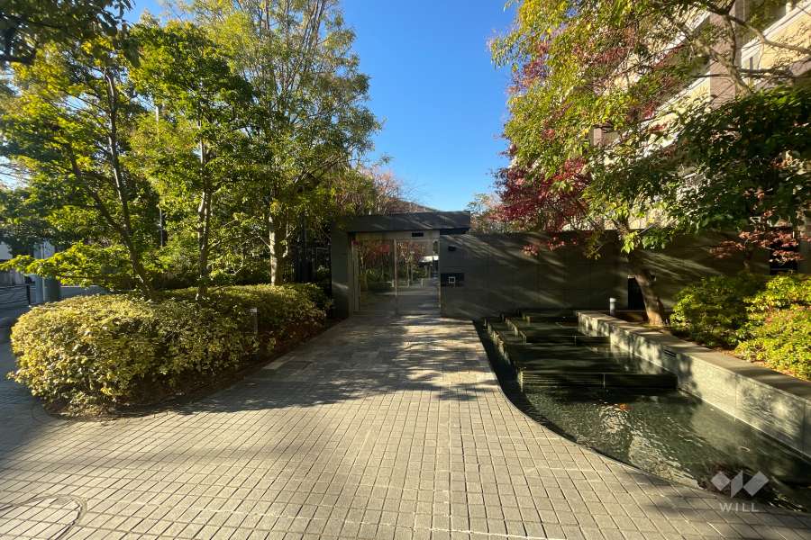 駐輪場の出入り口