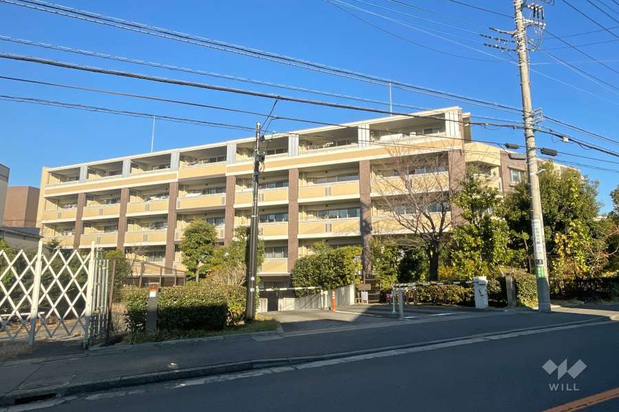 ドレッセ鷺沼の杜プライムフォレストの外観（南側から）