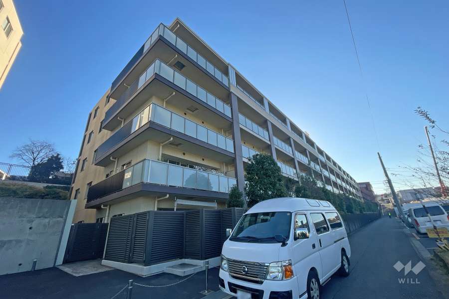 ドレッセ鷺沼の杜プライムフォレストの外観（北西側から）-(2)