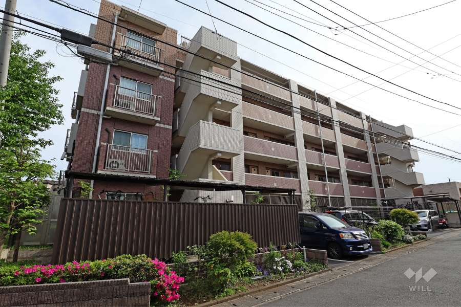 ジェイパレス宮崎台の外観（北東側から）