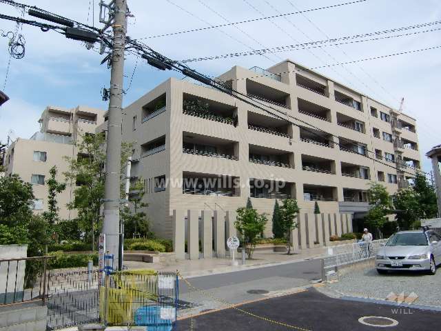 フロントレジデンス西宮北口の外観（北西側から）