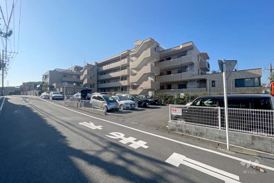 鷺沼ハウスの外観（北東側から）