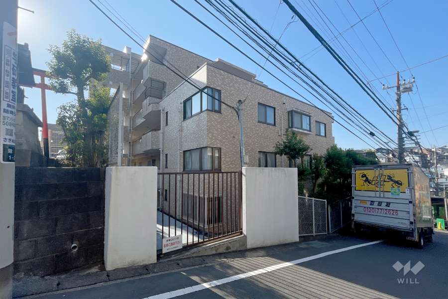 鷺沼ハウスの外観(北東側から）　