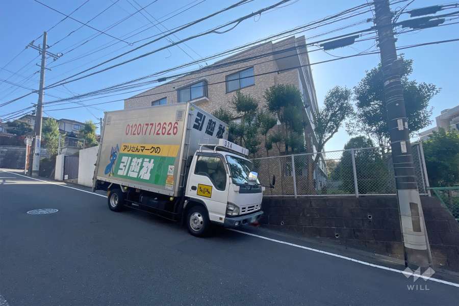 鷺沼ハウスの外観(北西側から）