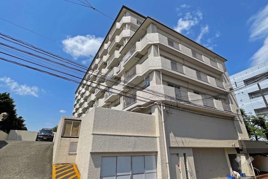 宮崎台ビューグリーンの外観（南東側から）