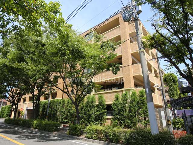 パレ芦屋西蔵の外観（南東側から）