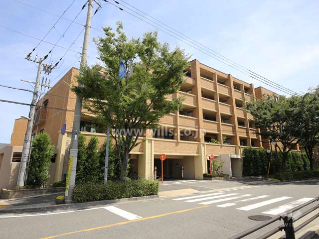 パレ芦屋西蔵の外観（北東側から）