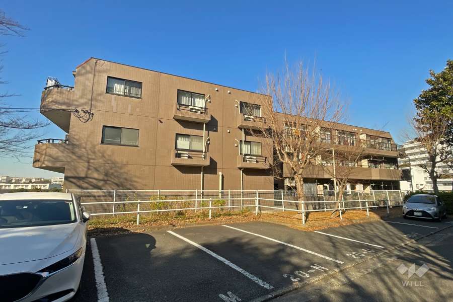 コスモけやき平の外観（南東側から）