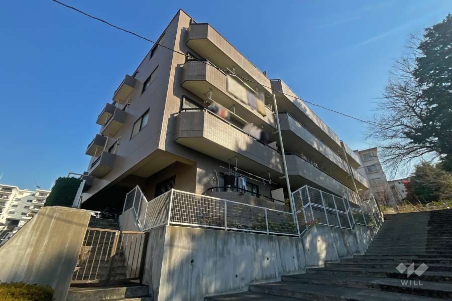 コスモけやき平の外観（北西側から）