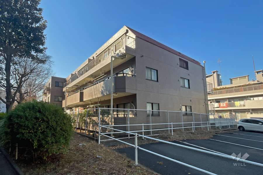 コスモけやき平の外観（東側から）