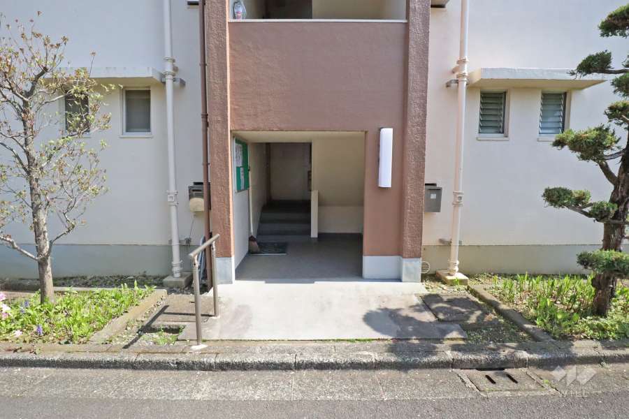 3号棟のエントランス