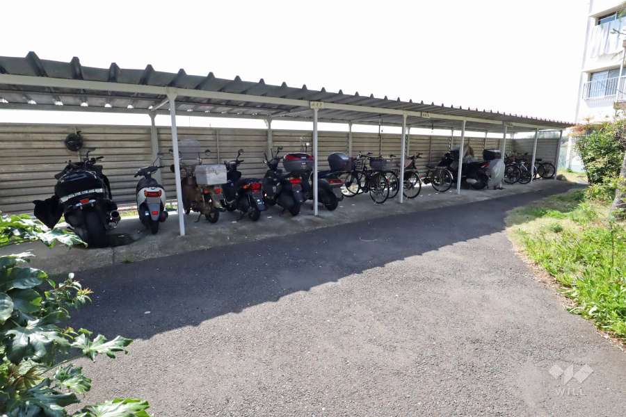 7号棟の駐輪場