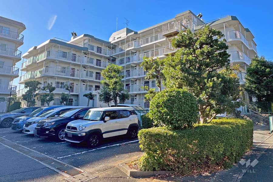 イトーピア宮前平マンションの外観（北東側から）