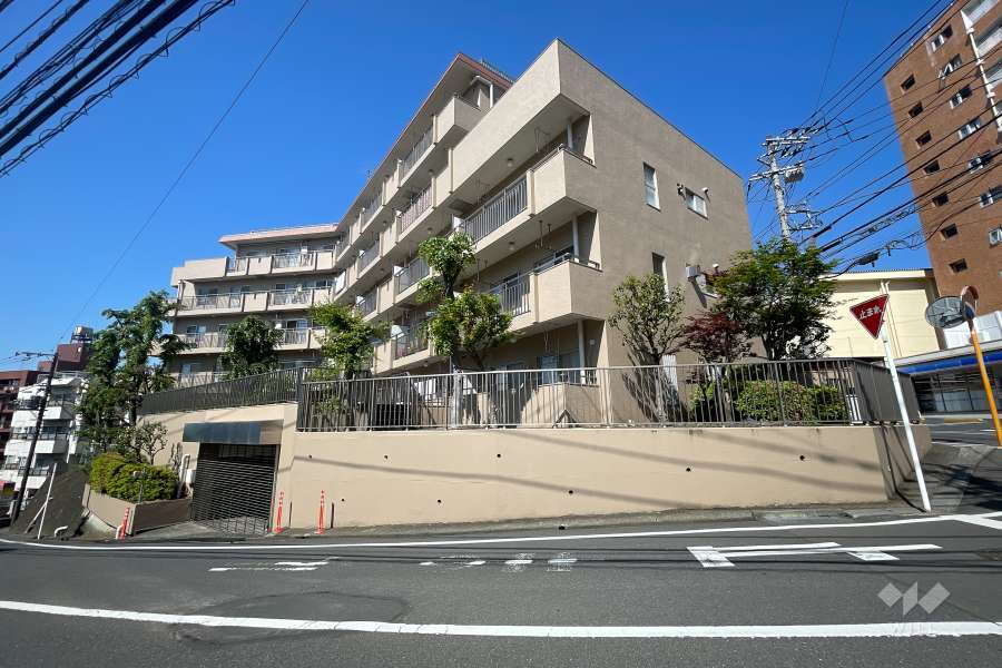 鷺沼ニューハイツの外観（北東側から）