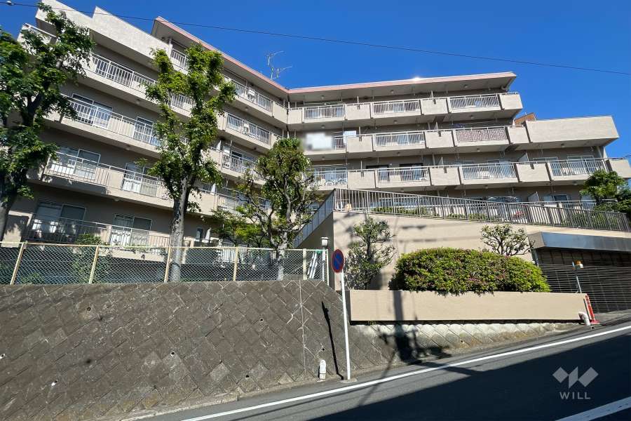 鷺沼ニューハイツの外観（南東側から）