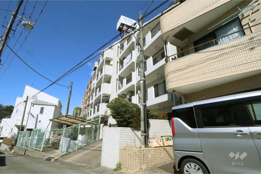 コスモ梶ヶ谷アーバンヒルズの外観(南東側から)