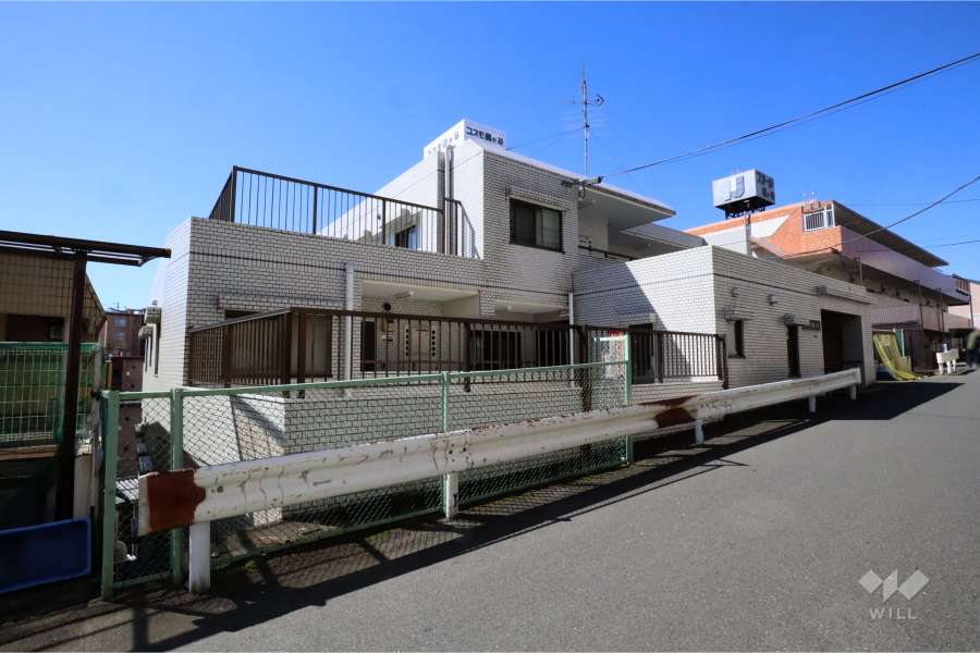 コスモ梶ヶ谷アーバンヒルズの外観(北東側から)