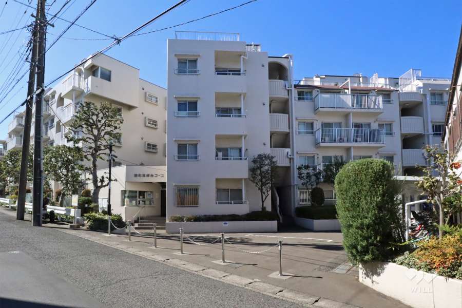 藤和宮崎台コープの外観(北東側から)