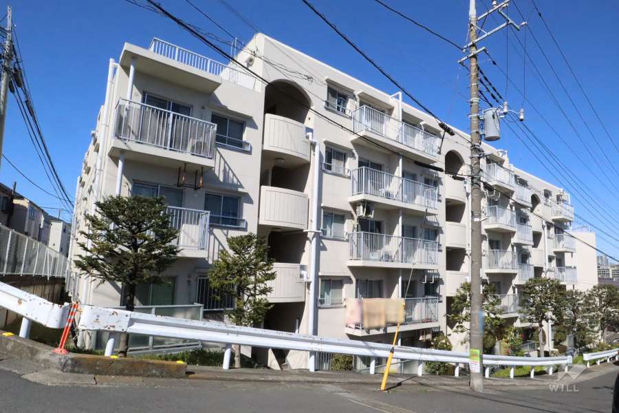 藤和宮崎台コープの外観(南東側から)