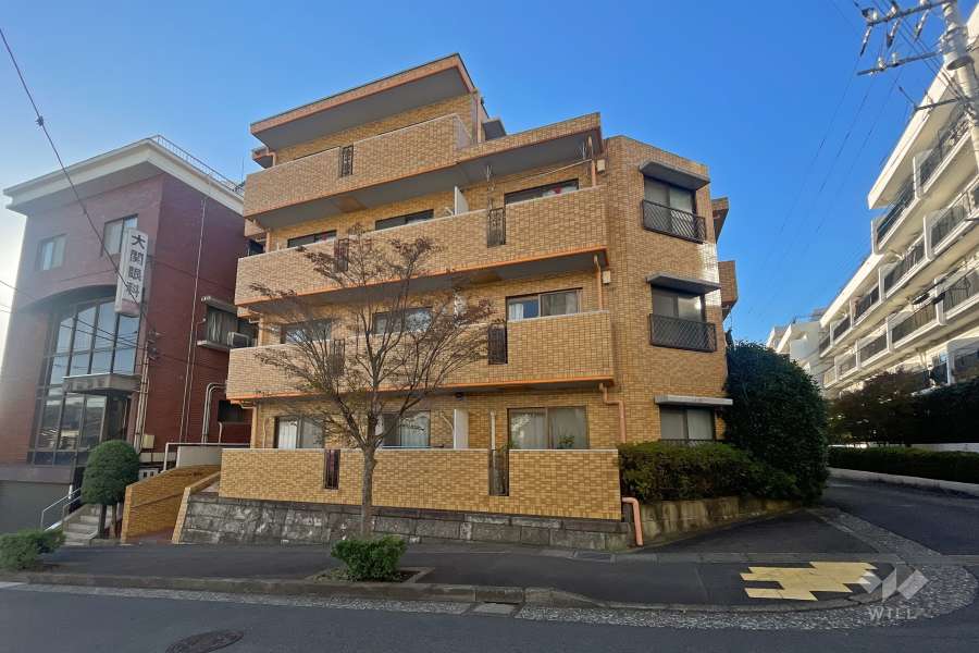 マイキャッスル宮崎台の外観（北側から）