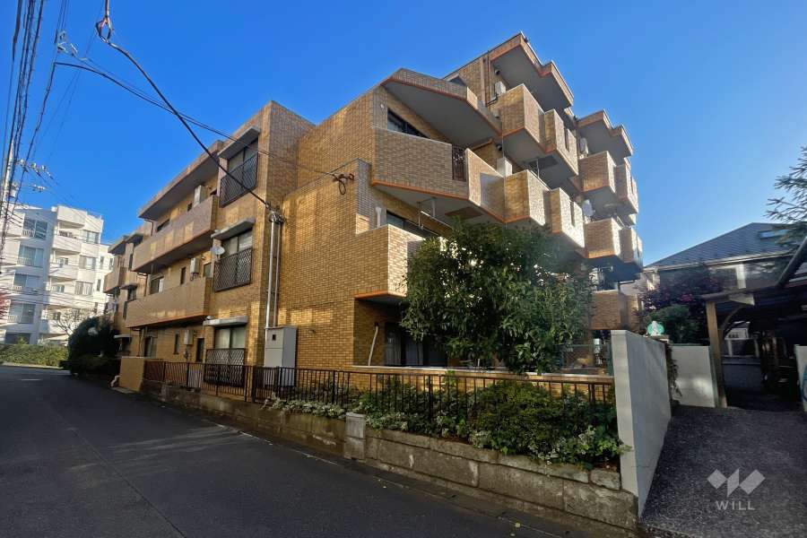 マイキャッスル宮崎台の外観（西側から）