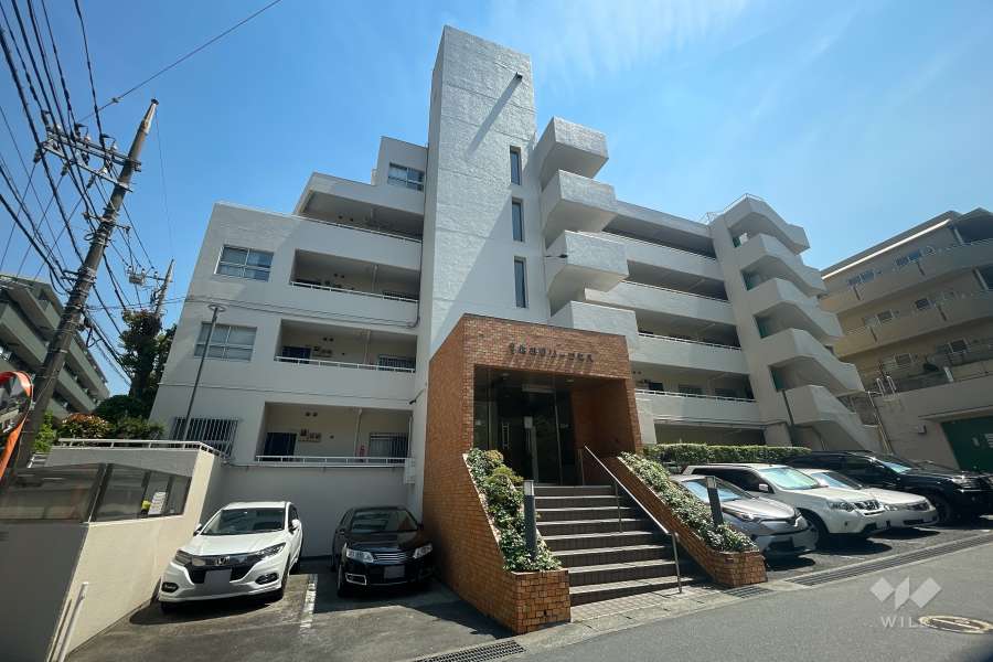 第２鷺沼グリーンヒルの外観（北西側から）