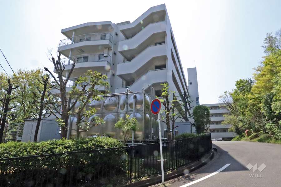 ウインザーハイム宮前平第1の外観（北側から）