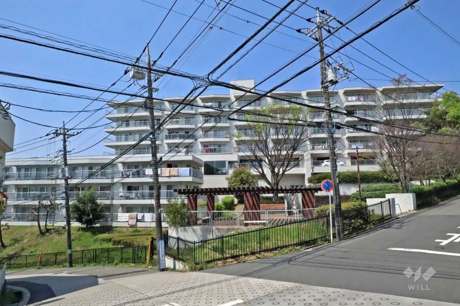 ウインザーハイム宮前平第1の外観（東側から）