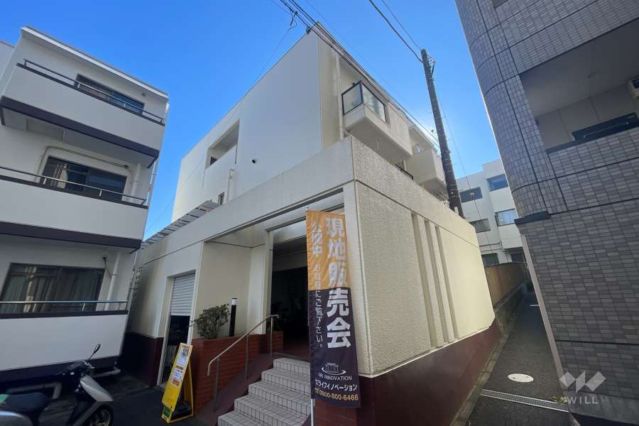 ユニライフ宮崎台の外観（北西側から）