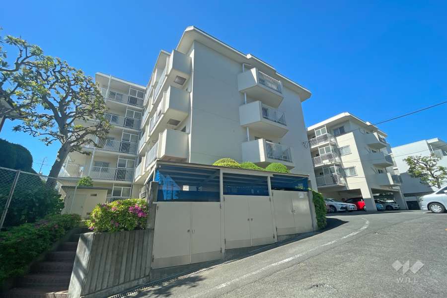 宮崎台スカイマンションの外観（北東側から）