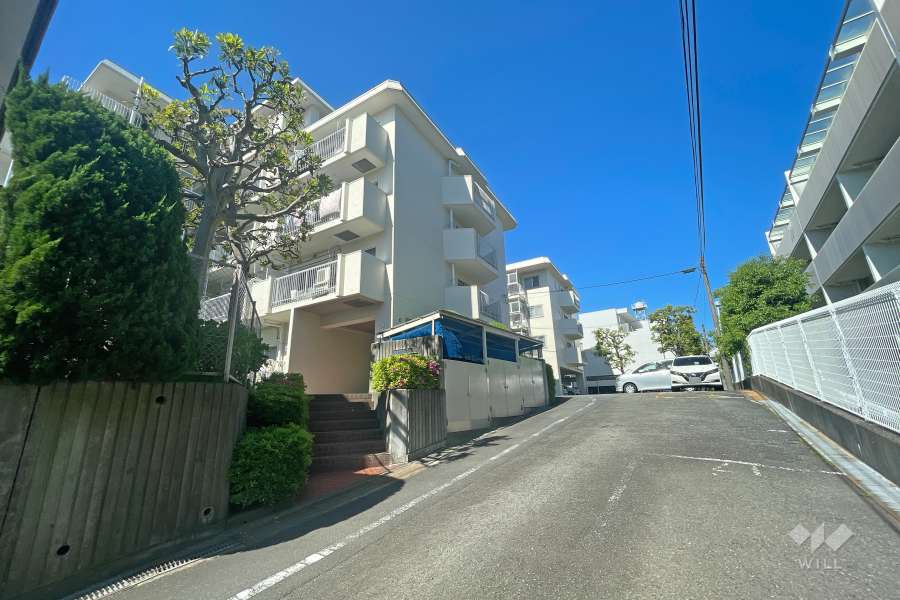 宮崎台スカイマンションの外観（北東側から）