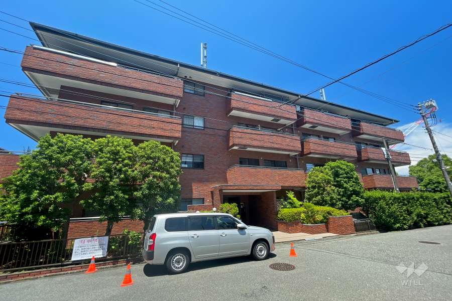 グリーンシティ鷺沼の外観（南東側から）