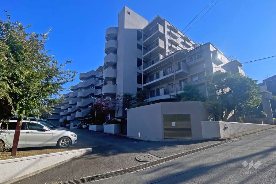 たまプラーザセントラルコートの外観（北側から）