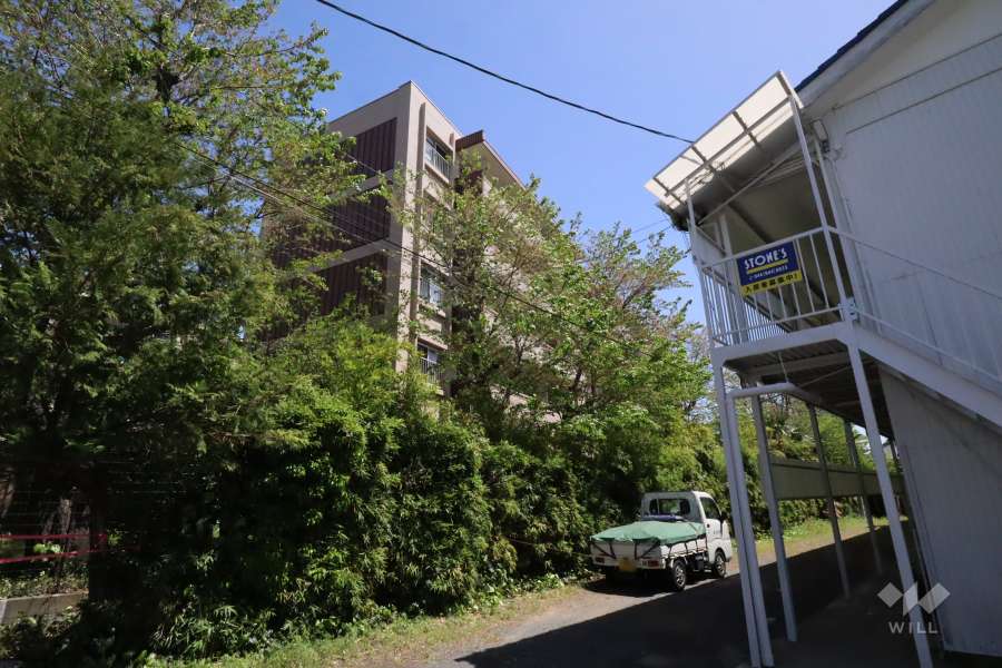 長尾住宅3号棟の外観(南西側から)