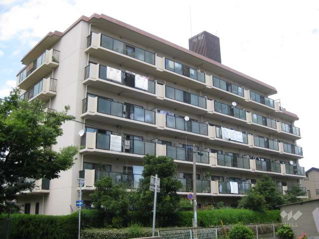 マンハイム甲子園2の外観（南側から）