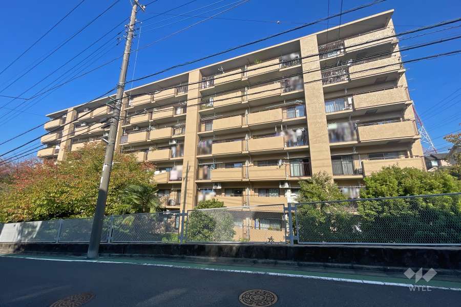 鷺沼ローラスの外観（南側から）