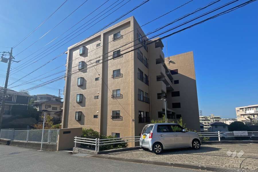 鷺沼ローラスの外観（北東側から）